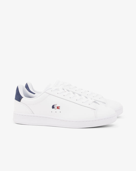 Lacoste Carnaby Set Mens Trainers - White/Navy/Red 407
