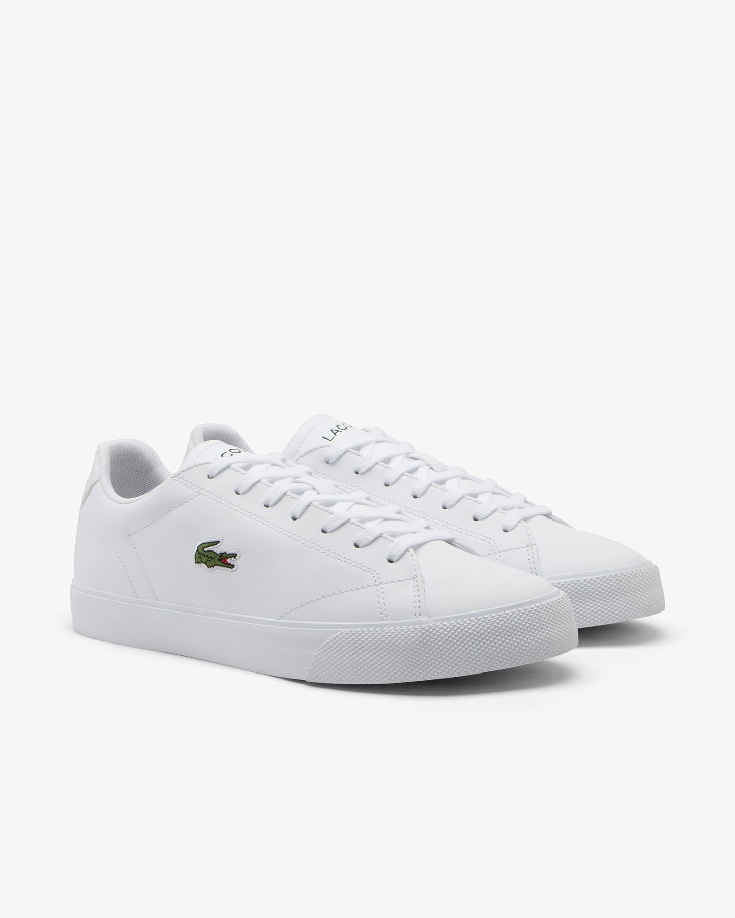 Lacoste Lerond Set Men Vulcanised Trainers - White/White 21G