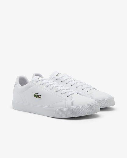 Lacoste Lerond Set Men Vulcanised Trainers - White/White 21G