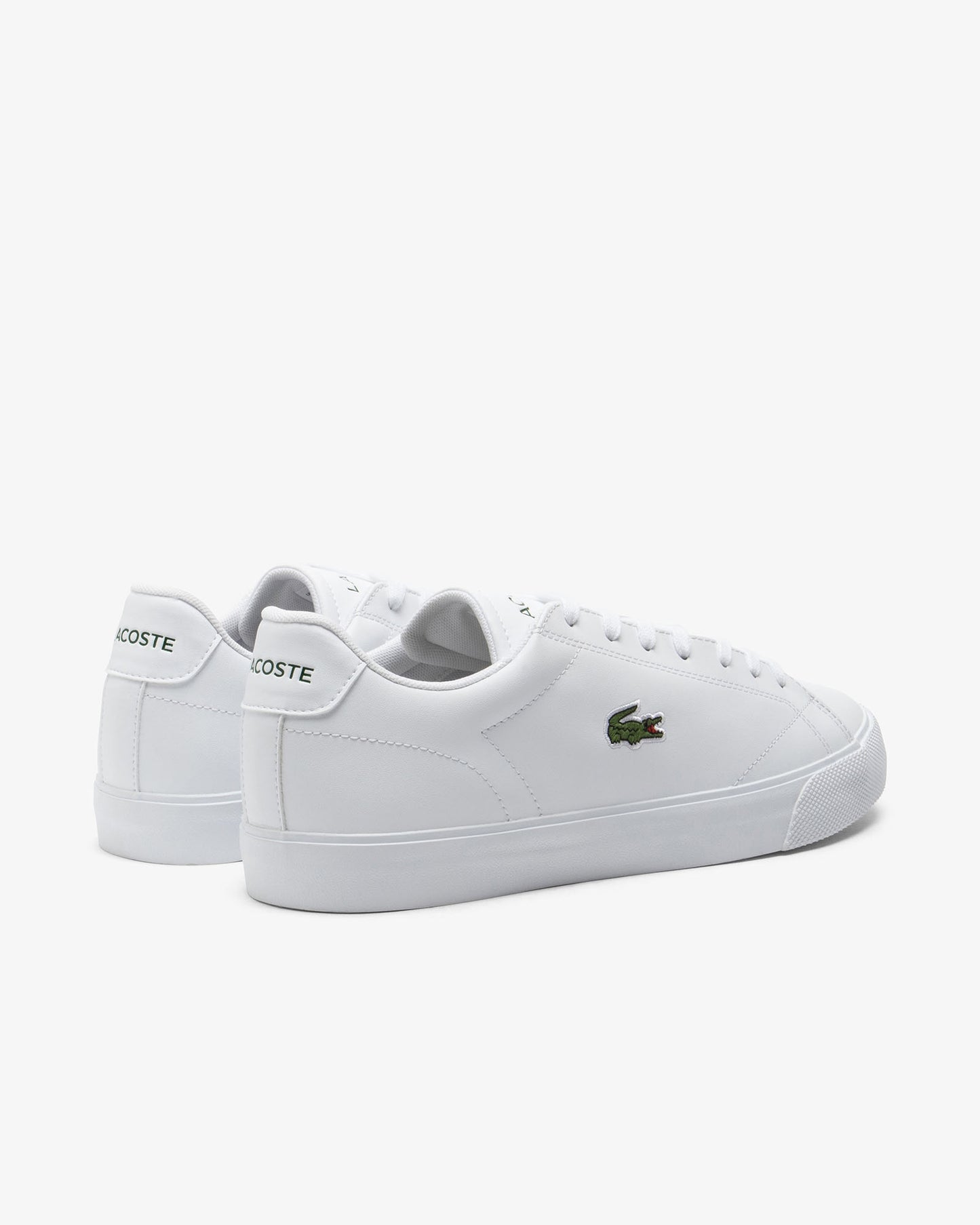 Lacoste Lerond Set Men Vulcanised Trainers - White/White 21G