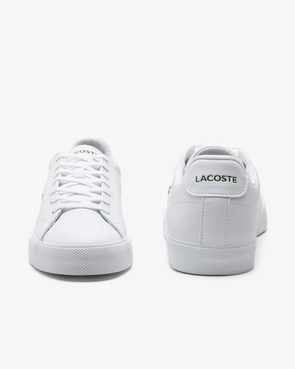 Lacoste Lerond Set Men Vulcanised Trainers - White/White 21G