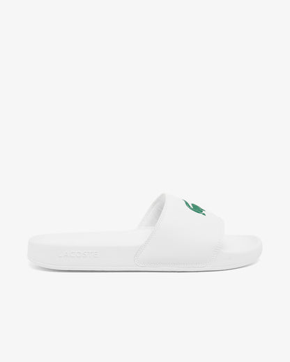 Lacoste Mens Serve Sliders - White/Green 082