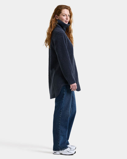 Didriksons Womens Umi Full Zip Fleece 4 - Sleepy Blue G11 right side