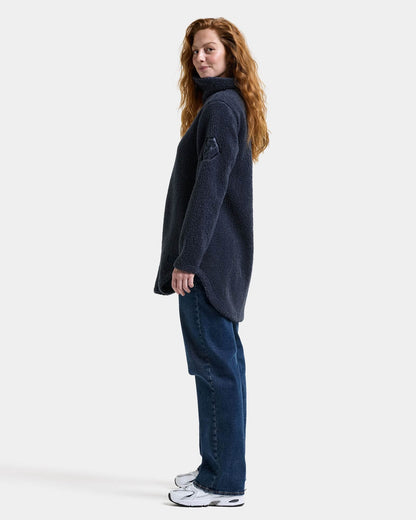 Didriksons Womens Umi Full Zip Fleece 4 - Sleepy Blue G11 left side