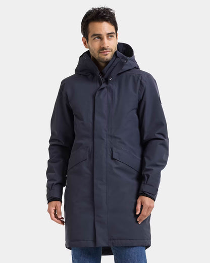 Didriksons Unisex Kenny Parka 9 - Dark Night Blue 999 front
