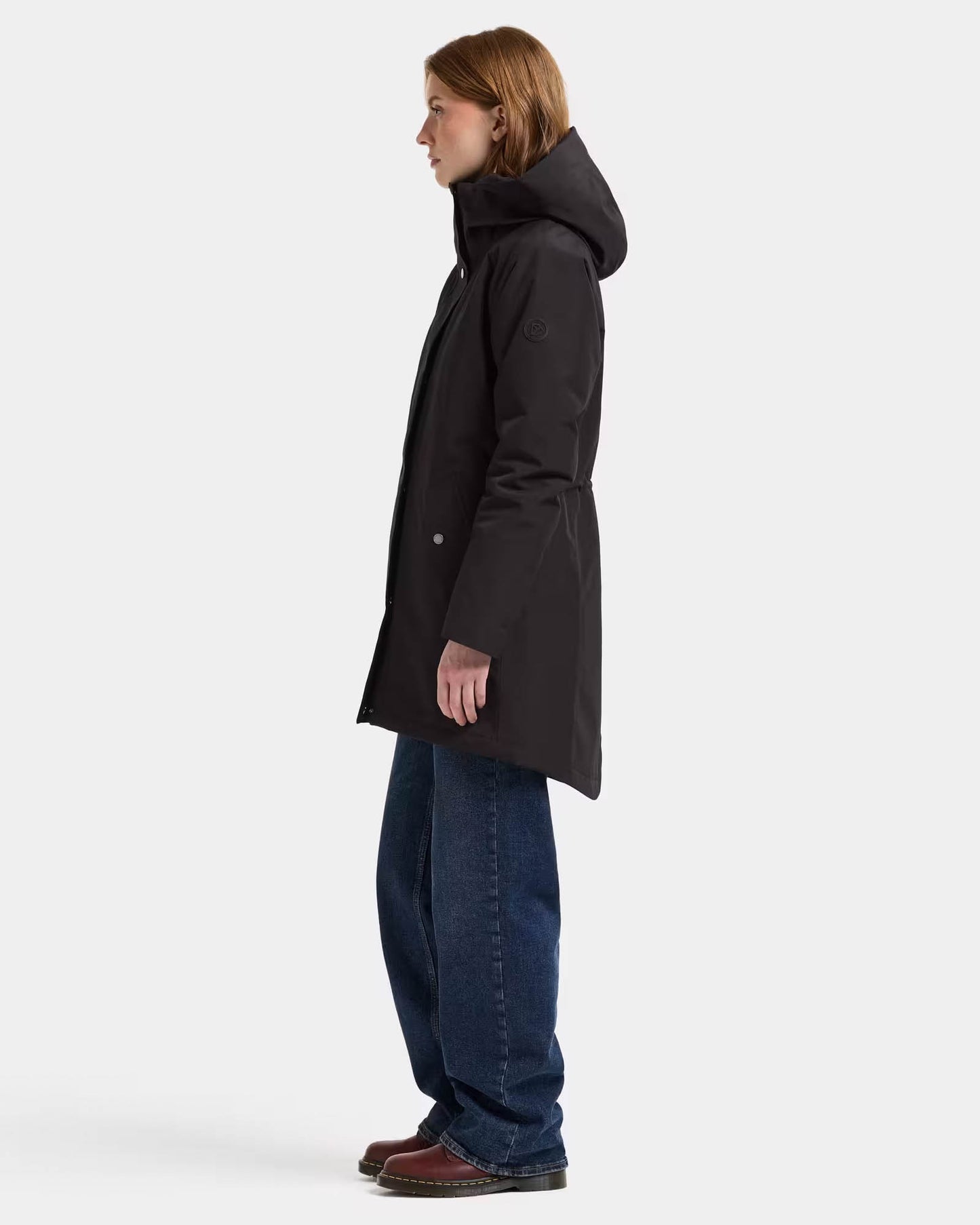 Didriksons Womens Alana Parka 2 - Black 060 | CHO | Designer Womens Parkas