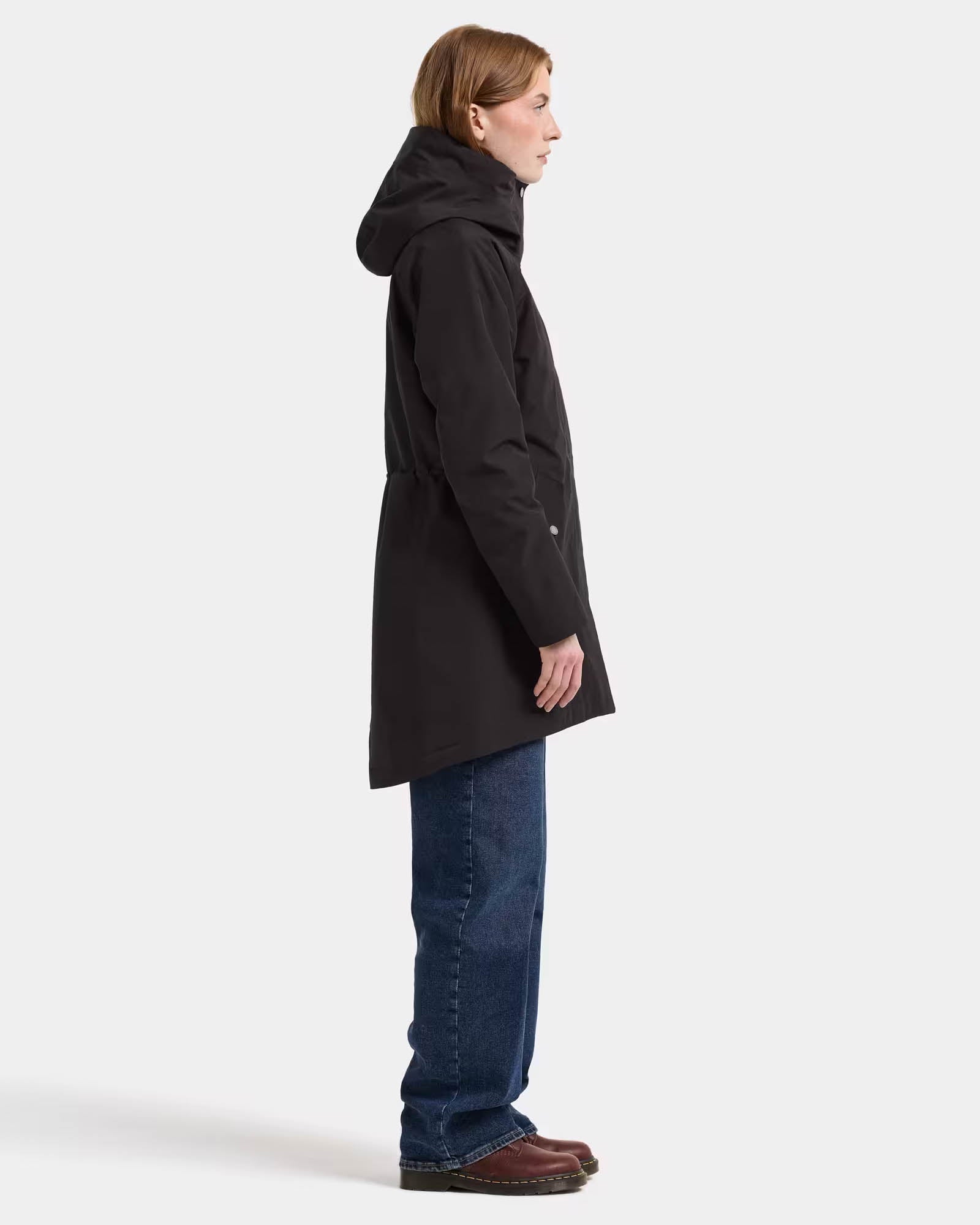 Didriksons Womens Alana Parka 2 - Black 060 | CHO | Designer Womens Parkas