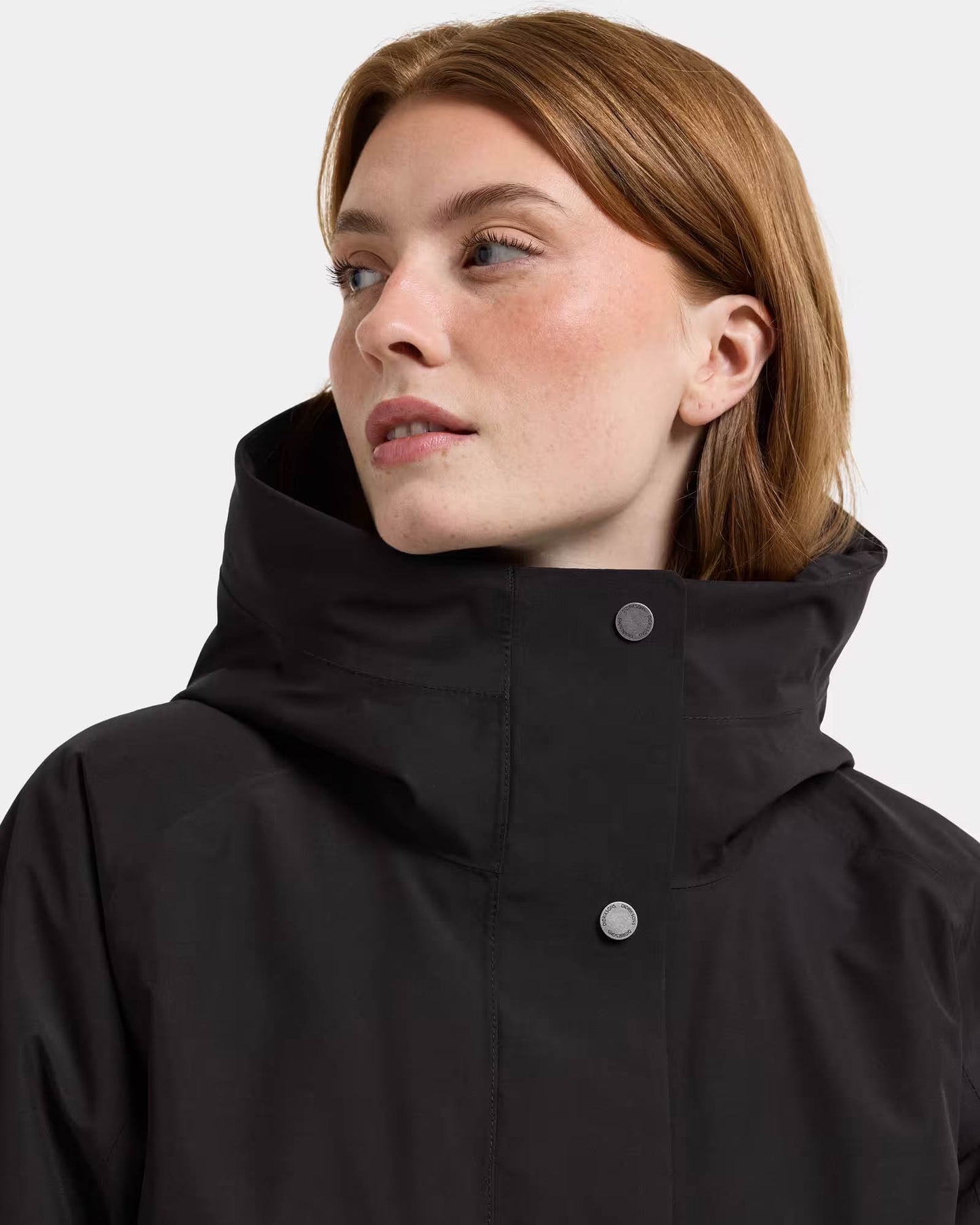 Didriksons Womens Alana Parka 2 - Black 060 | CHO | Designer Womens Parkas