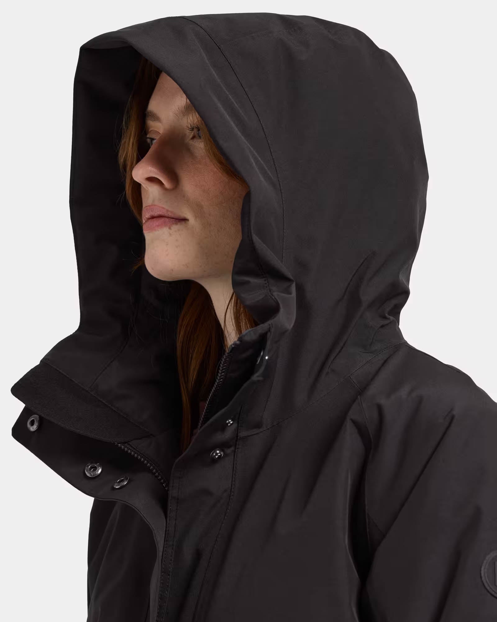 Didriksons Womens Alana Parka 2 - Black 060 | CHO | Designer Womens Parkas