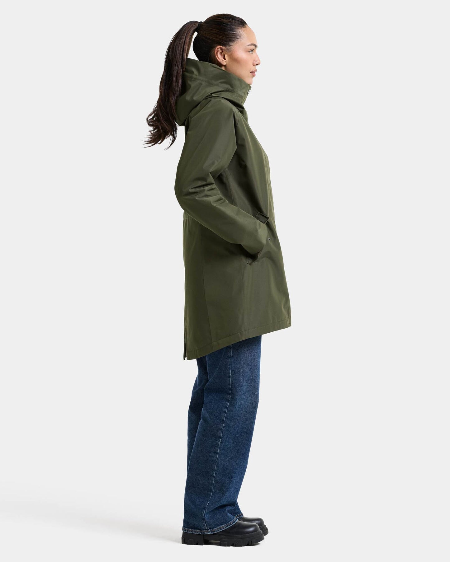Didriksons Womens Alana Parka 2 - Deep Green 300 | CHO | Designer Womens Parkas
