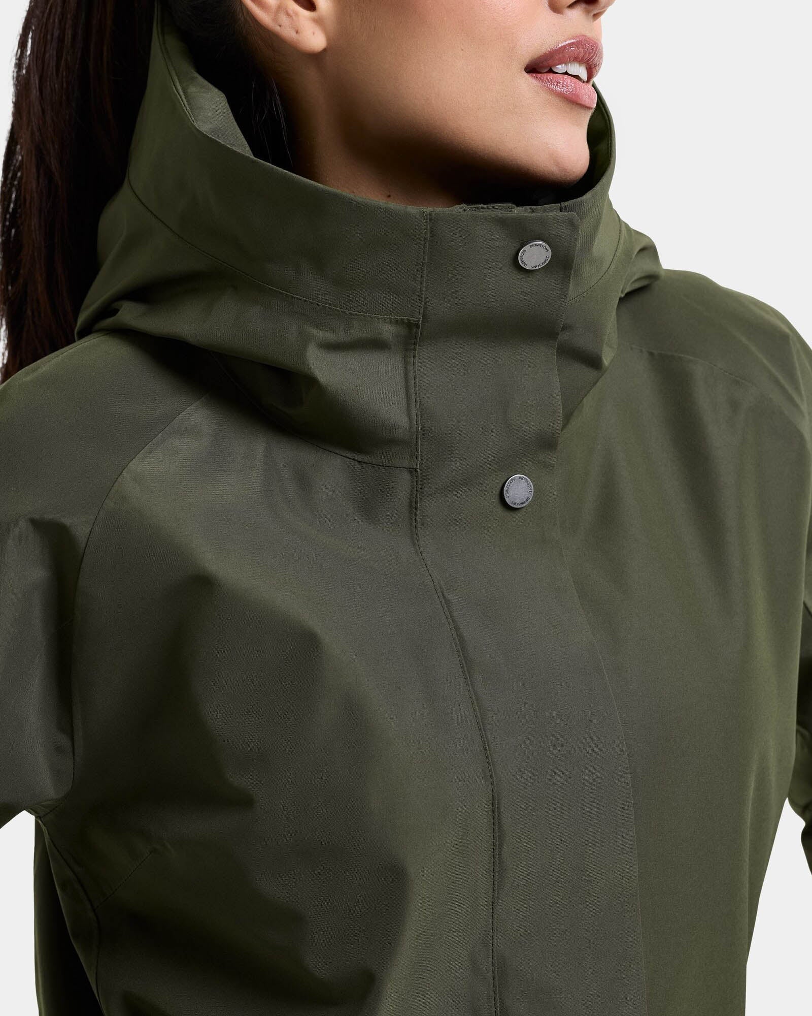 Didriksons Womens Alana Parka 2 - Deep Green 300 | CHO | Designer Womens Parkas