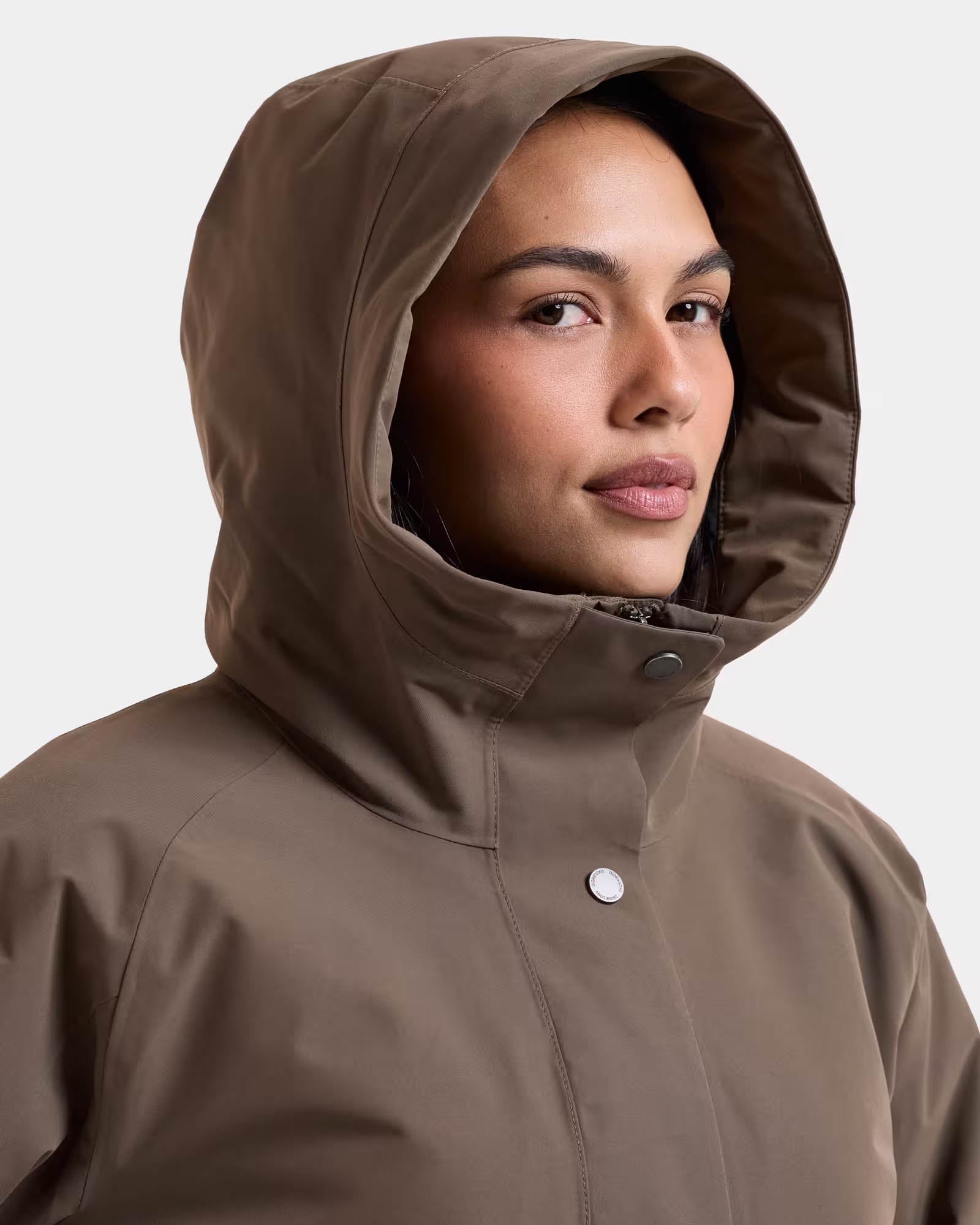Didriksons Womens Alana Parka 2 - Mocha Brown F07 | CHO | Designer Womens Parkas