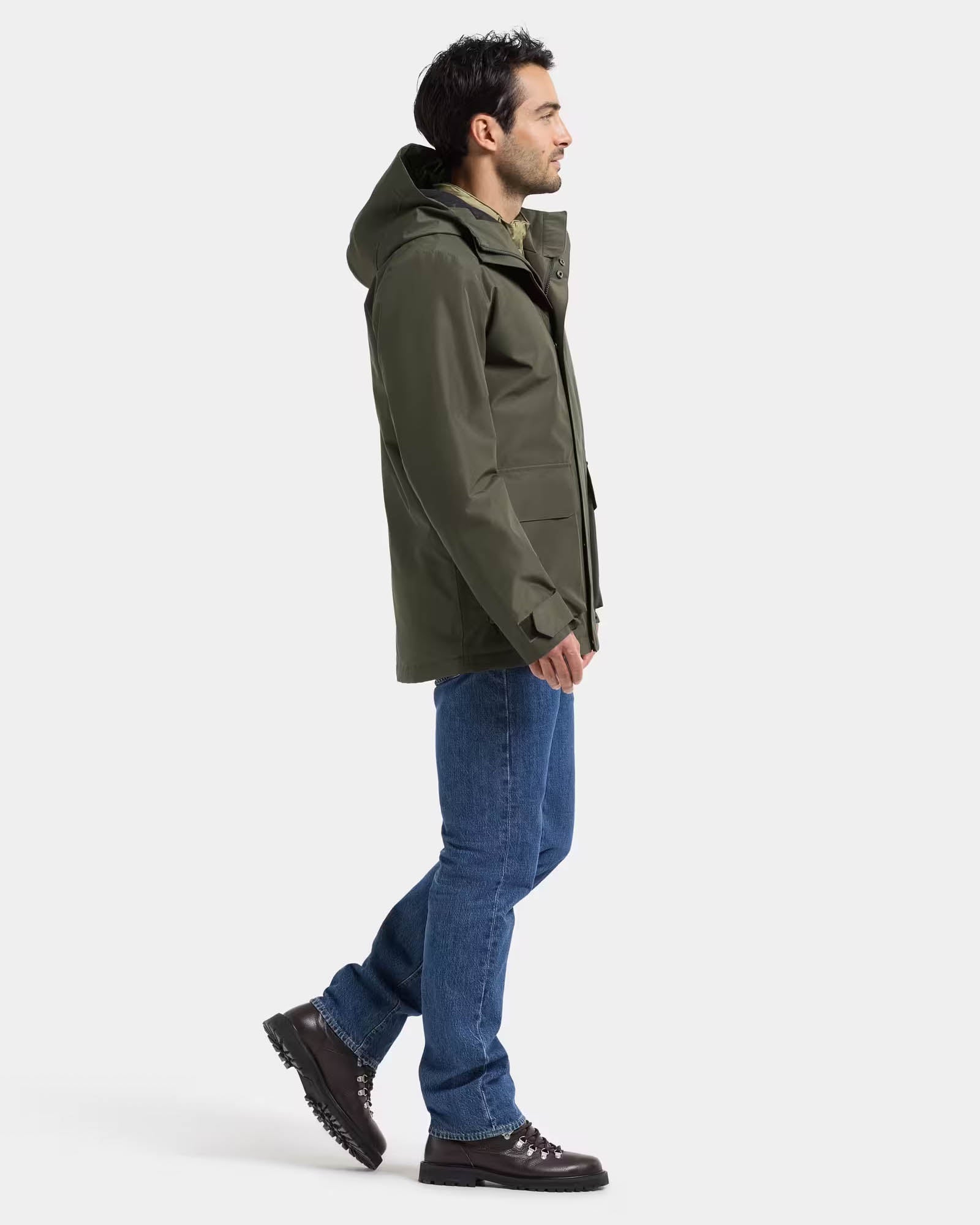 Didriksons Unisex Liam Jacket 2 - Deep Green 300 | CHO | Designer Unisex Jackets