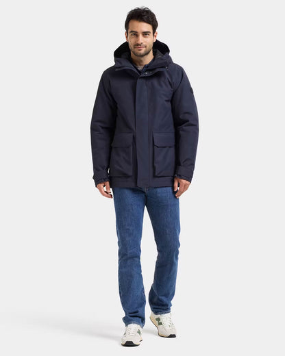 Didriksons Unisex Liam Jacket 2 - Dark Night Blue 999 | CHO | Designer Unisex Jackets