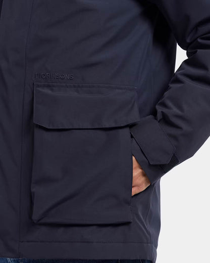 Didriksons Unisex Liam Jacket 2 - Dark Night Blue 999 | CHO | Designer Unisex Jackets