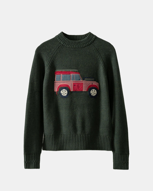 Joules Rutland Womens Jumper in Green