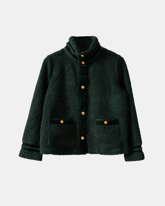 Joules Fleur Womens Jacket in Green