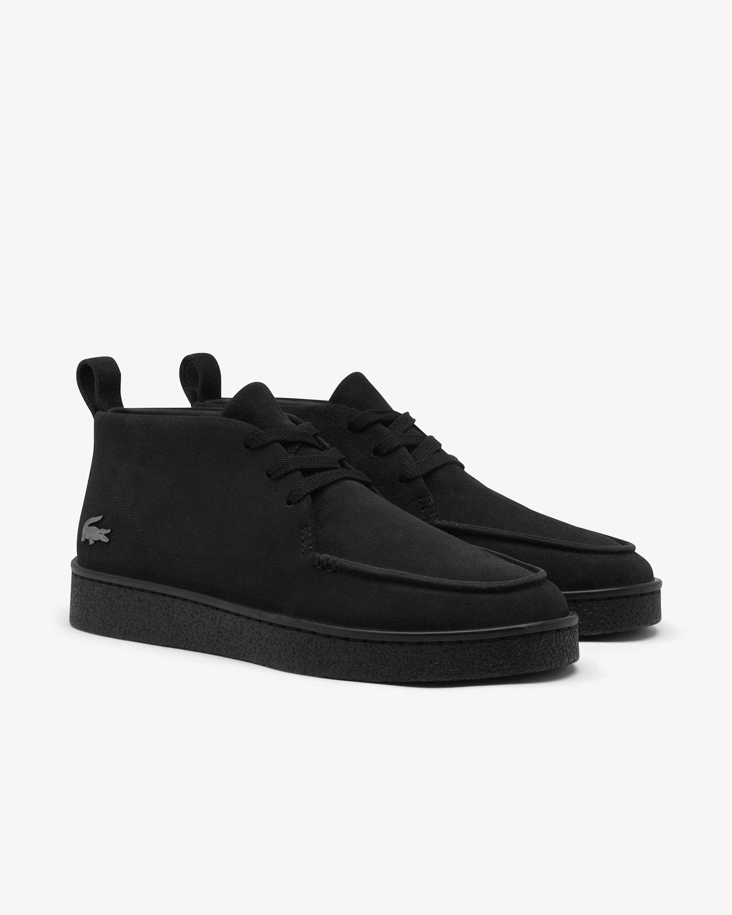 Lacoste Baseshot Mens Chukka Boots - Black/Black 02H