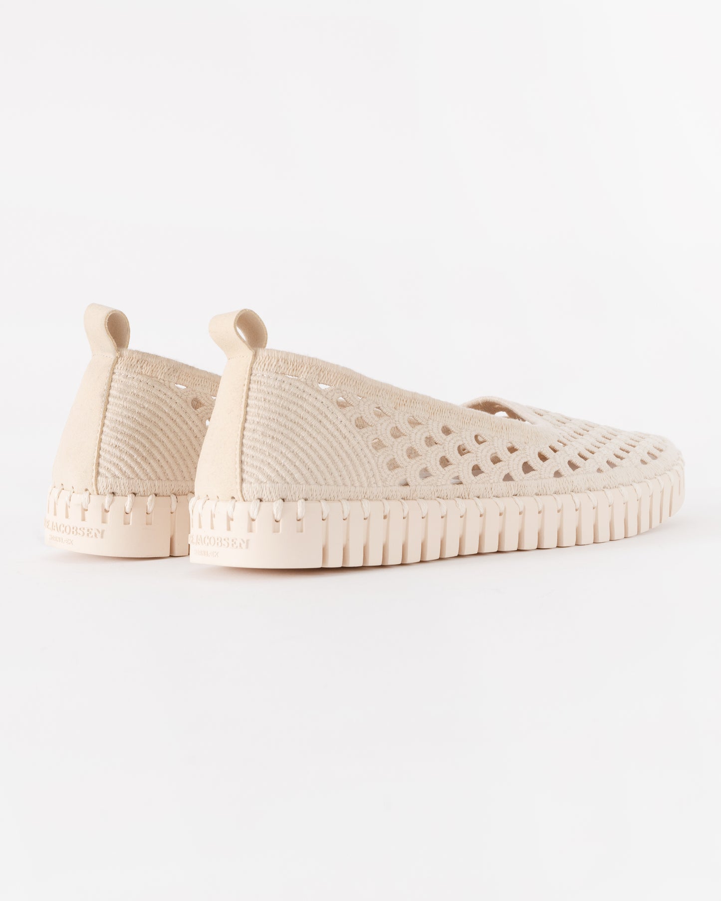 Ilse Jacobsen Tulip Womens Ballerina Shoe - Kit Pearled Ivory 144111 | CHO | Designer Womens Shoes