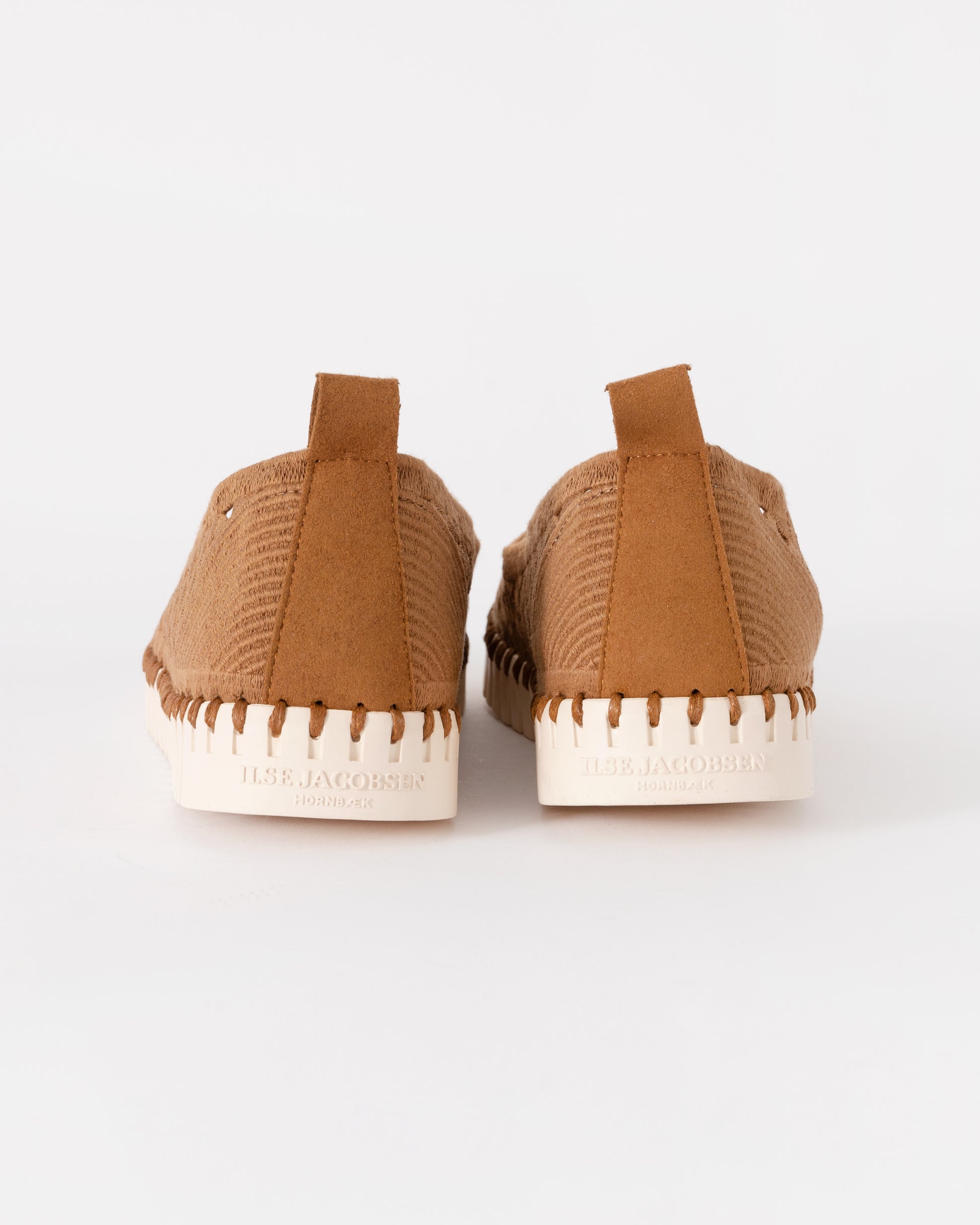 Ilse Jacobsen Tulip Womens Ballerina Shoe - Cashew Pearled Ivory 236111 | CHO | Designer Womens Shoes