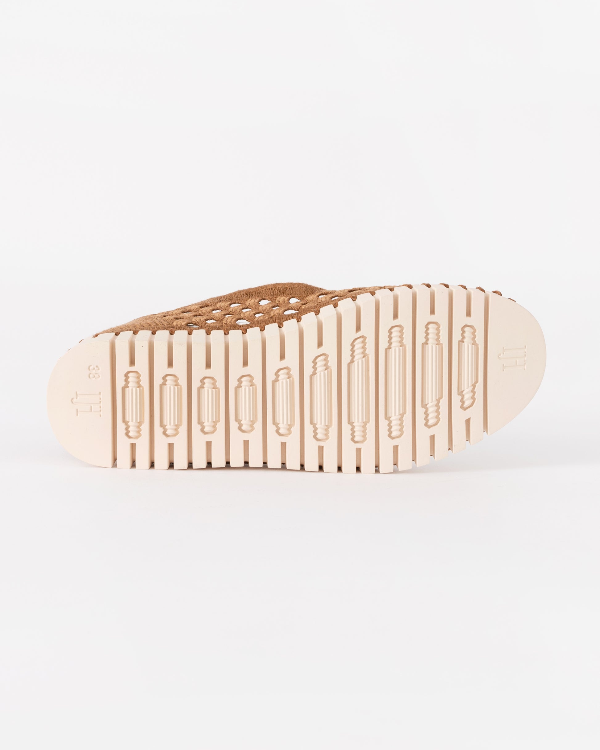 Ilse Jacobsen Tulip Womens Ballerina Shoe - Cashew Pearled Ivory 236111 | CHO | Designer Womens Shoes