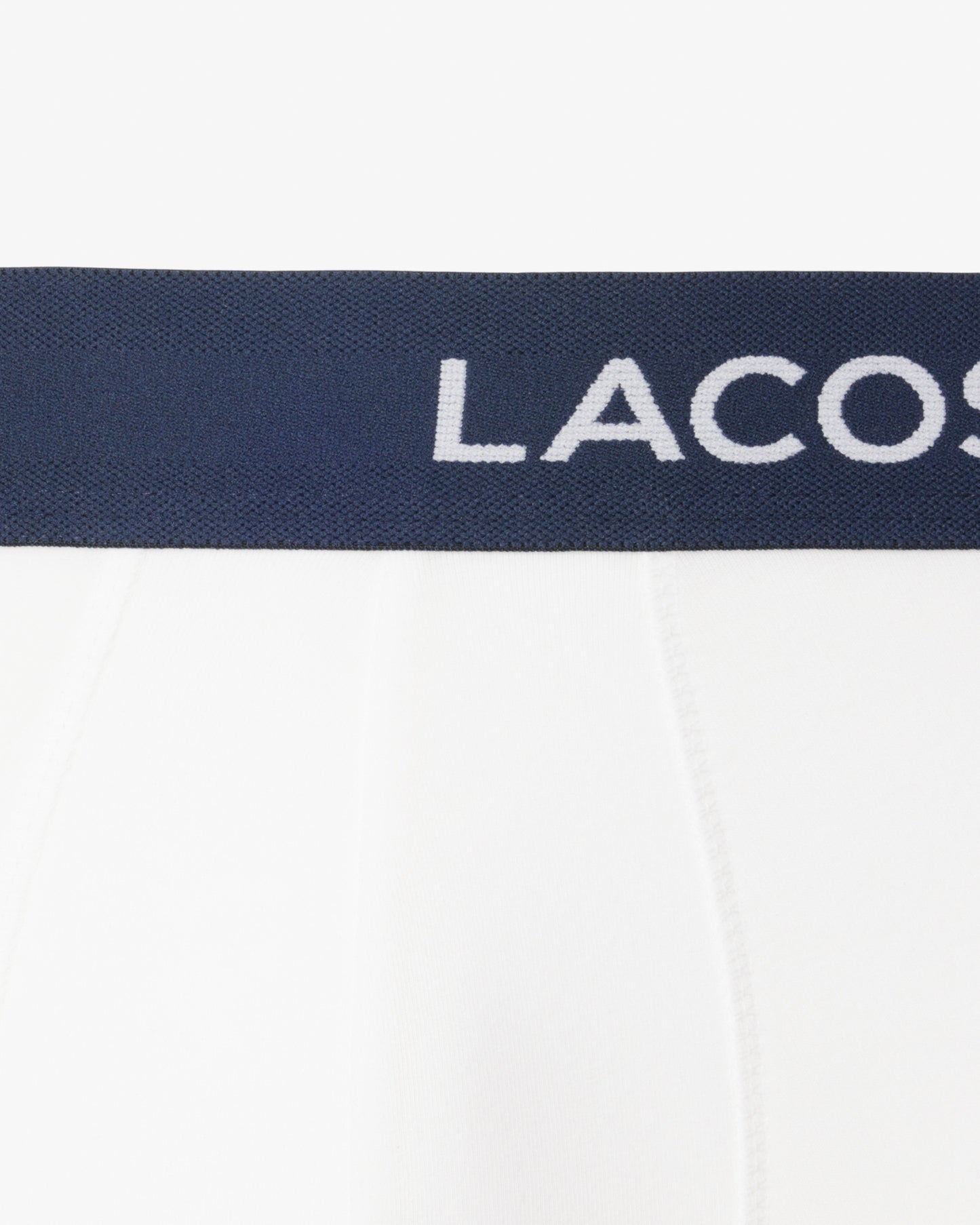 Lacoste 5-Pack Mens Trunks - White 001