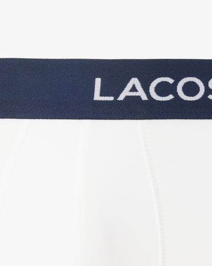 Lacoste 5-Pack Mens Trunks - White 001