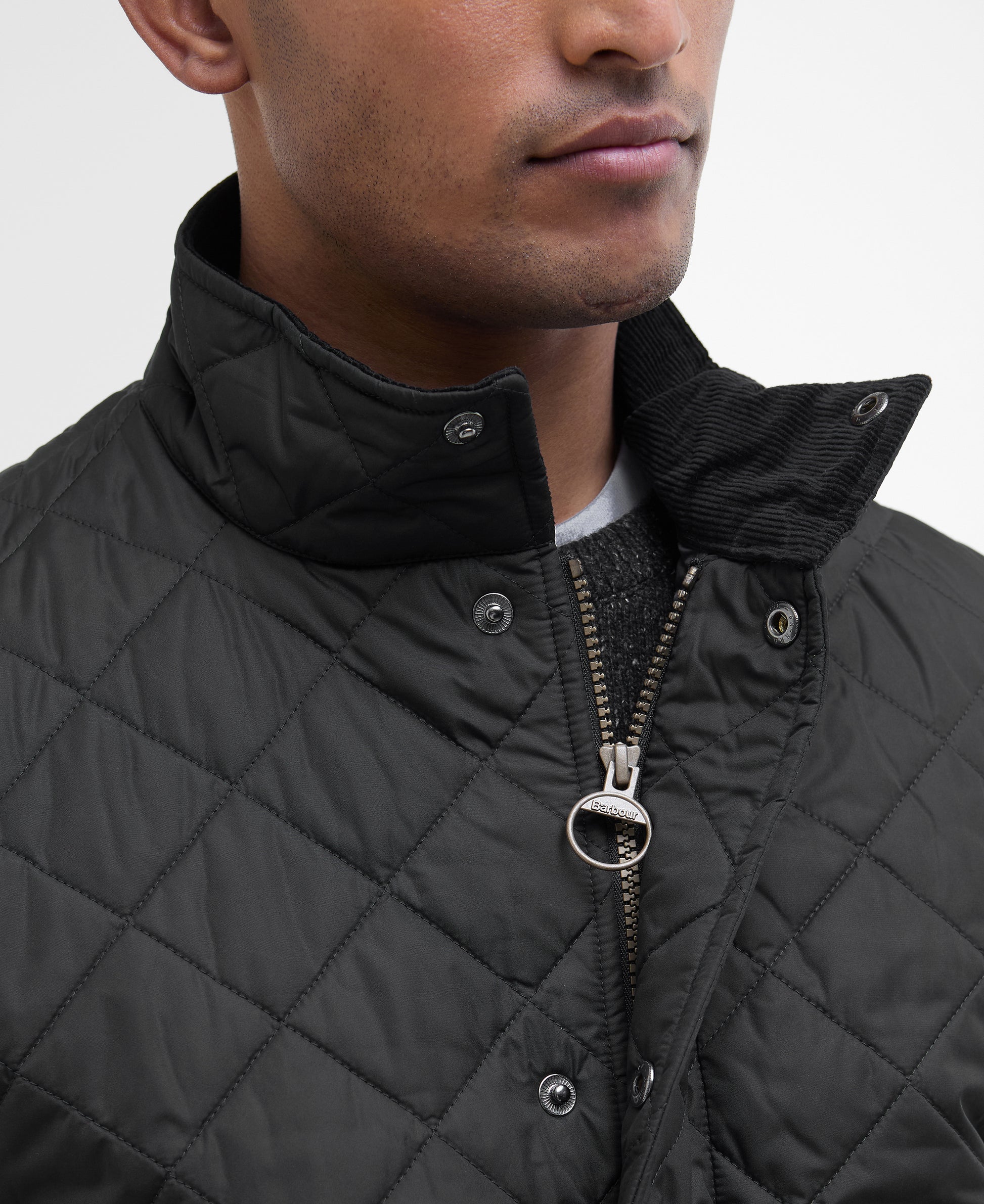 Barbour Chelsea Mens Sportsquilt Jacket - Navy - CHO - Designer Mens Padded Jackets