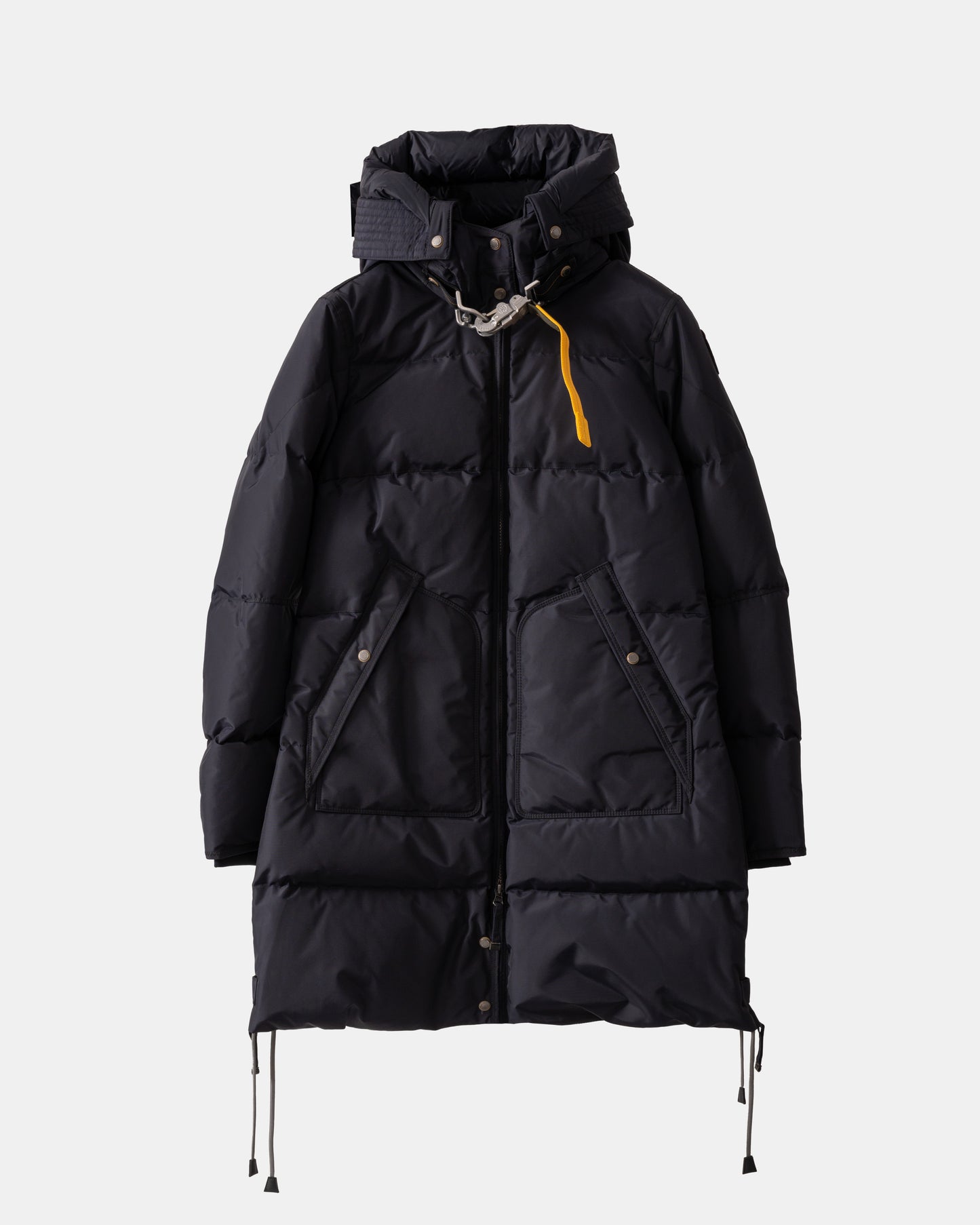 Parajumpers Long Bear Womens Hooded Down Coat in Pencil 710