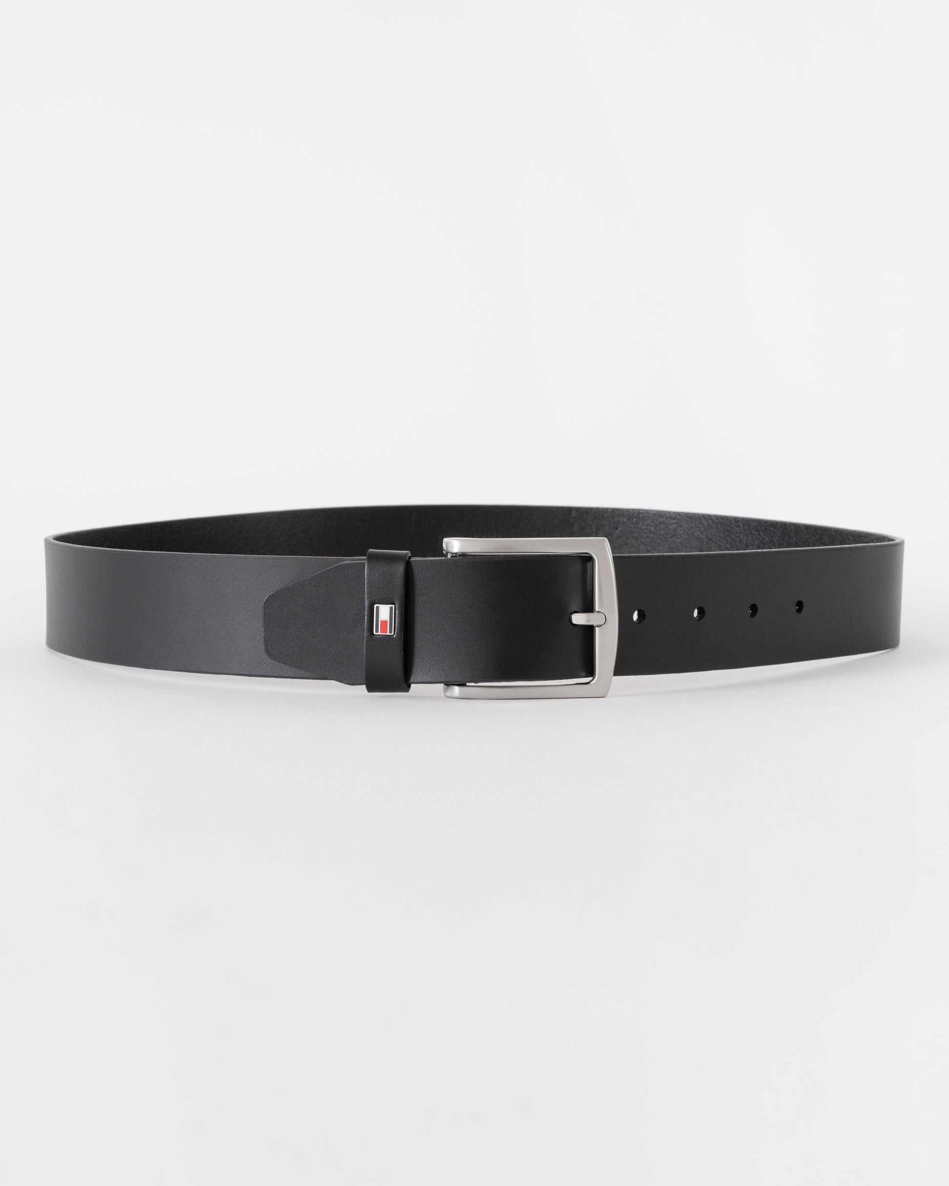 Tommy Hilfiger Denton Mens Belt 4cm - Black | CHO | Designer Mens Belts