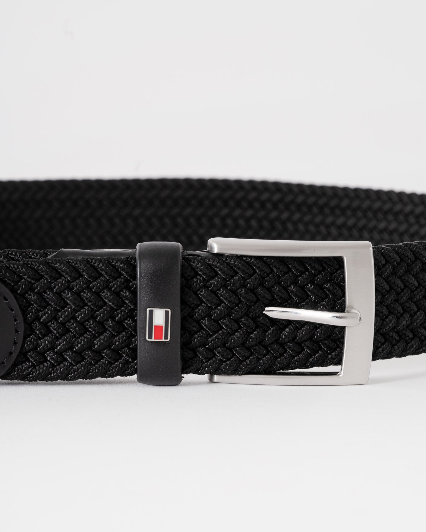 Tommy Hilfiger Adan Mens Belt 3.5cm - Black | CHO | Designer Mens Belts