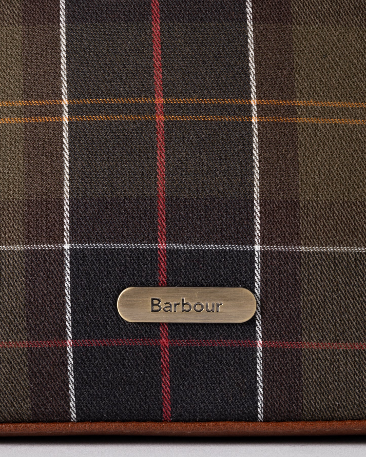 Barbour Cedar Womens Tartan Bucket Bag- Classic Tartan