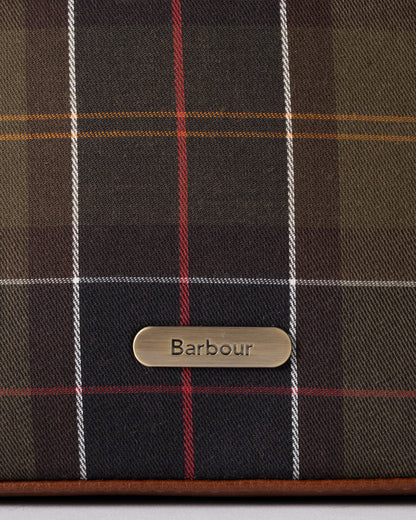 Barbour Cedar Womens Tartan Bucket Bag- Classic Tartan