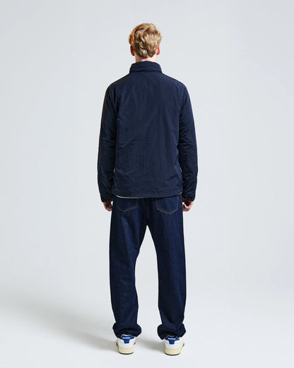 Aquascutum Mens Lamina Mock Neck Jacket - Navy 11 | CHO | Designer Mens Jackets
