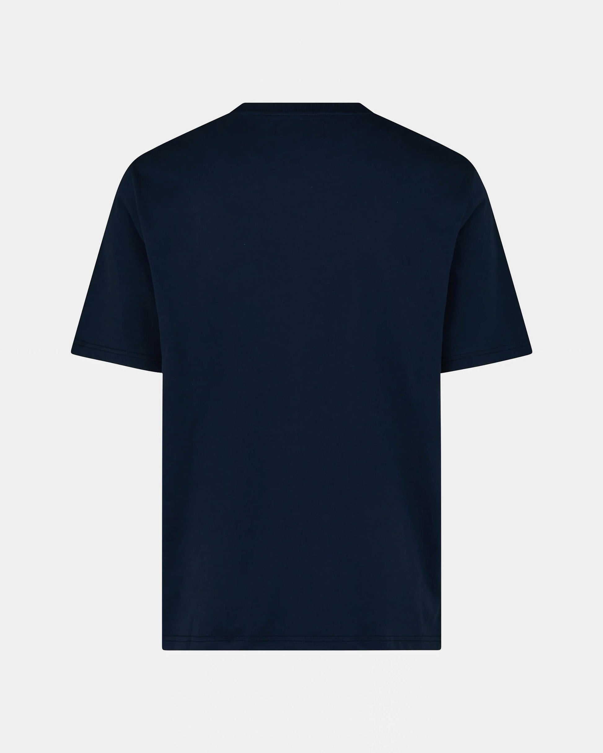 Aquascutum Mens Big Logo T-Shirt - Navy 11 | CHO | Designer Mens T-Shirts