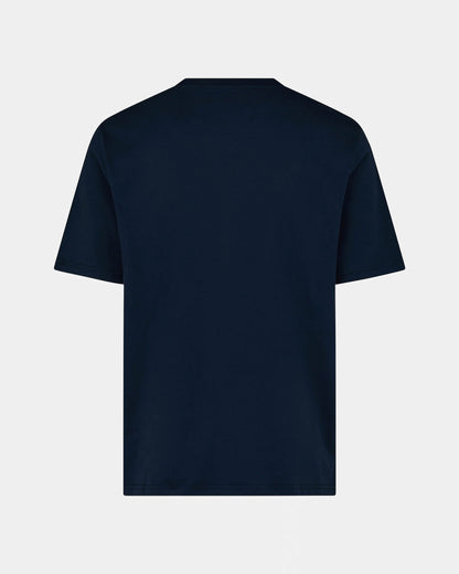 Aquascutum Mens Big Logo T-Shirt - Navy 11 | CHO | Designer Mens T-Shirts