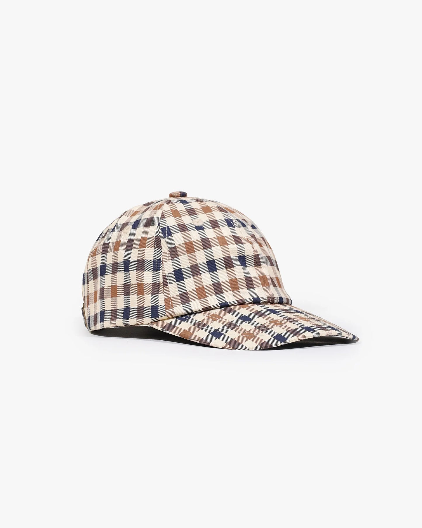 Aquascutum Mens Iconic Baseball Cap - Club Check 28
