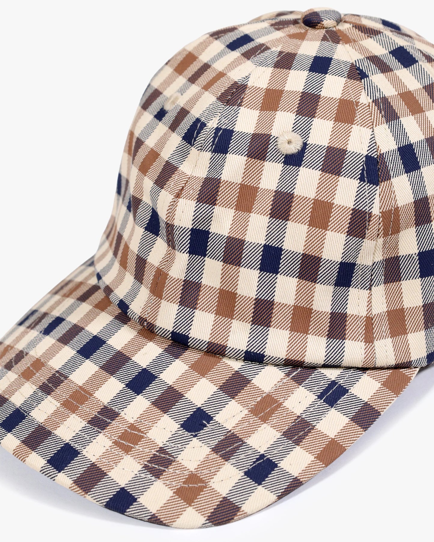 Aquascutum Mens Iconic Baseball Cap - Club Check 28