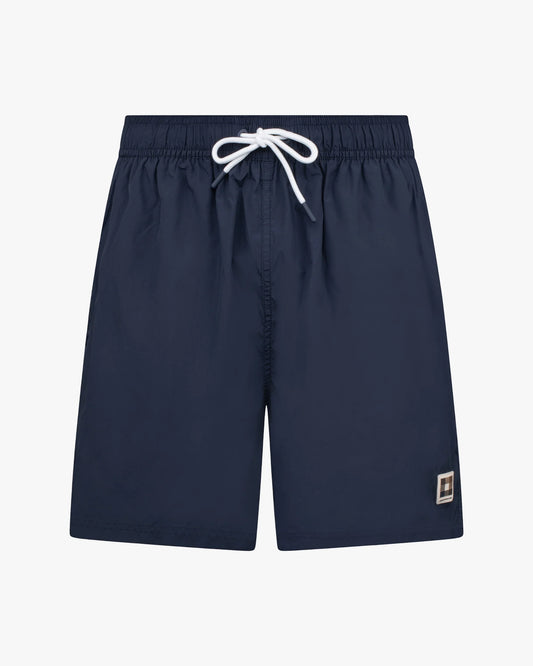 Aquascutum Mens Club Check Pocket Beach Shorts - Navy 11
