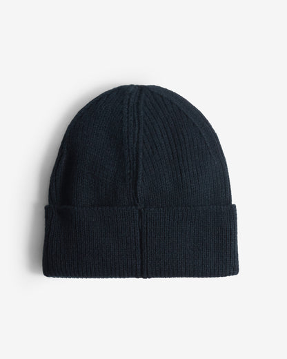 Hunter Acksley Ribbed Beanie - Antique White, back