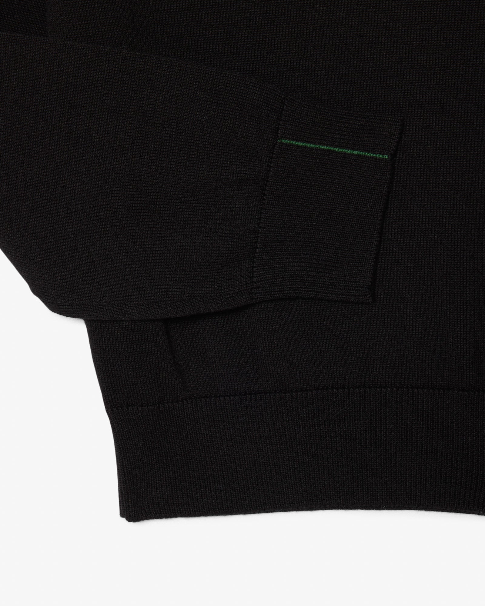 Lacoste Half Zip Logo Mens Sweatshirt - Black 031 | CHO | Designer Mens Half Zip Sweatshirts