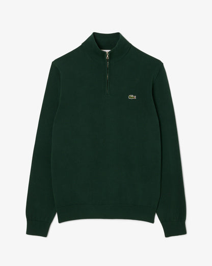 Lacoste Half Zip Logo Mens Sweatshirt - Sinople YZP