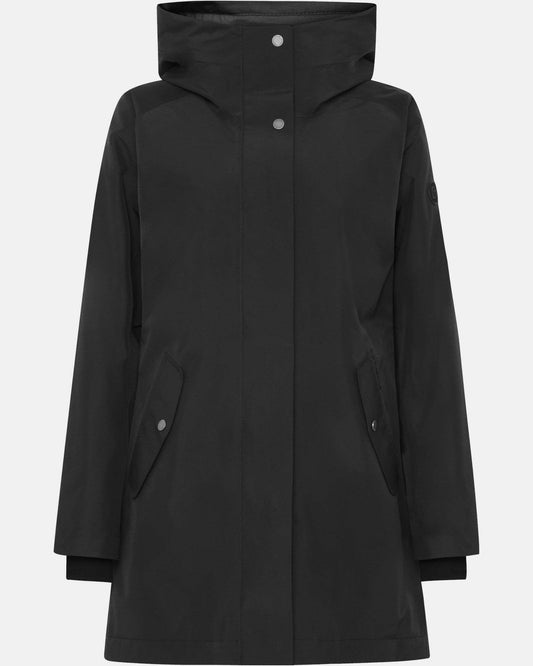 Didriksons Womens Alana Parka 2 - Black 060