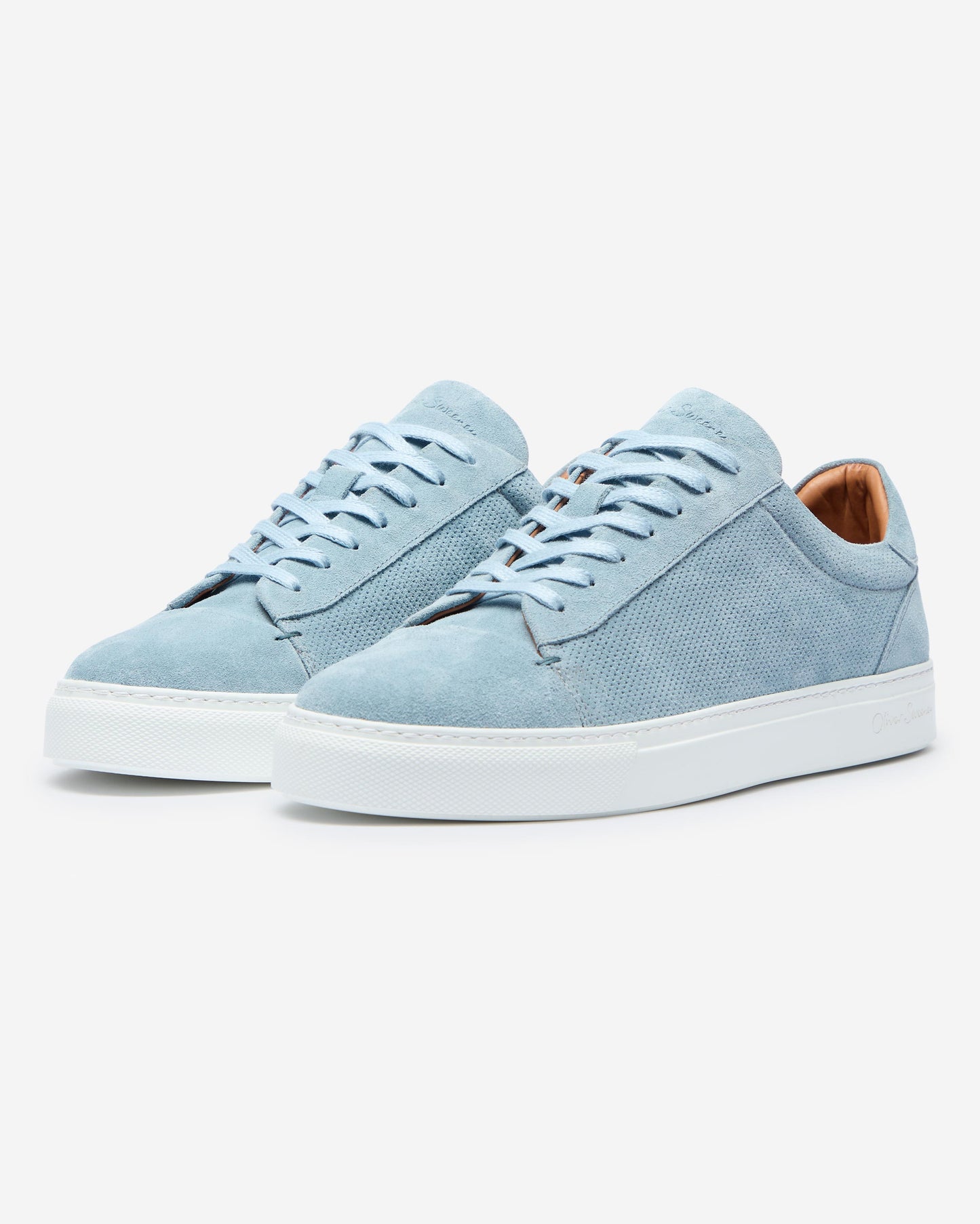 Oliver Sweeney Almada Suede Mens Trainers - Blue