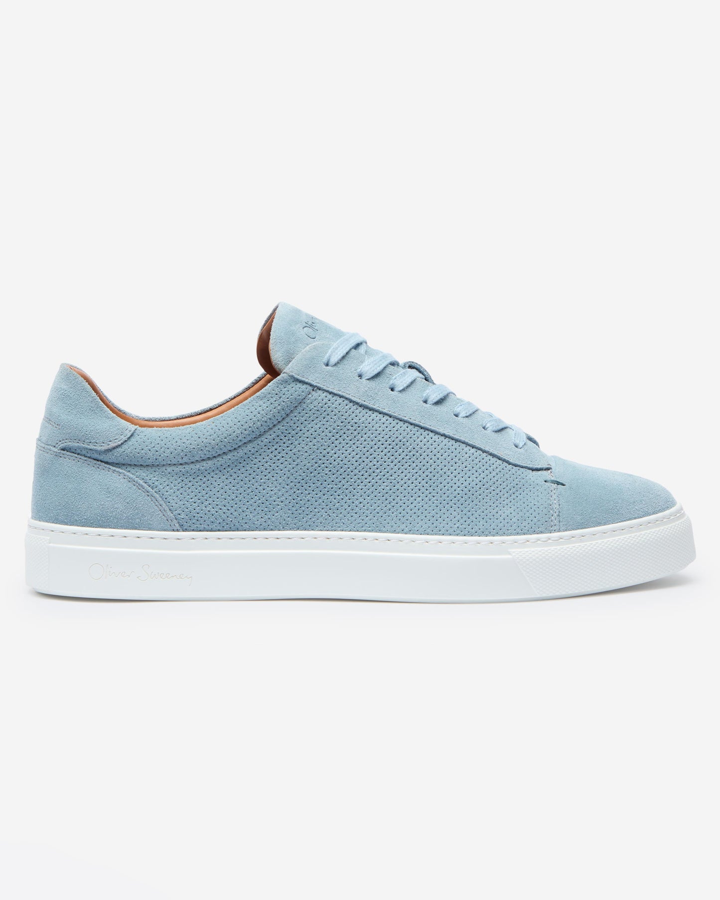Oliver Sweeney Almada Suede Mens Trainers - Blue