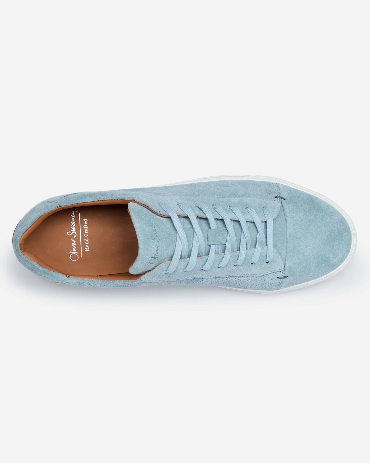 Oliver Sweeney Almada Suede Mens Trainers - Blue