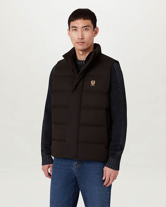 Belstaff Apex Mens Gilet - Black