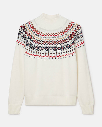 Joules Alba Womens Jumper - Cream - CHO - Designer Womens Jumpers