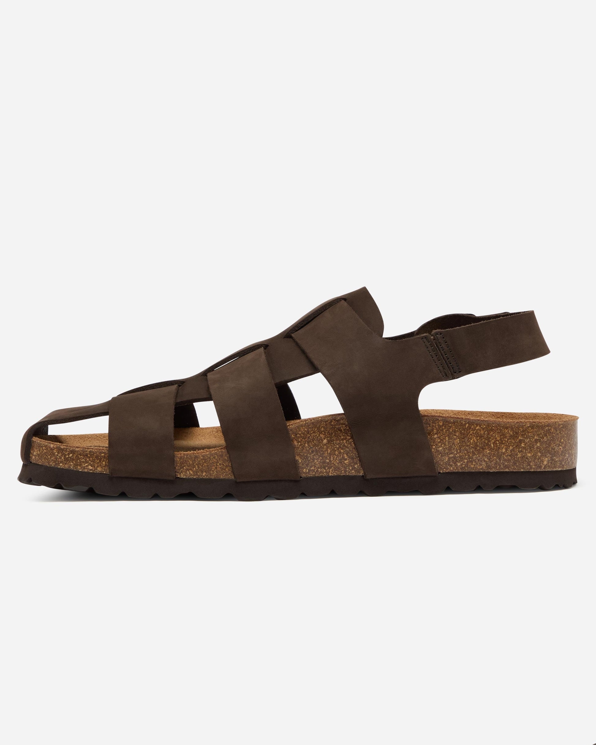 Oliver Sweeney Astorga Mens Calf Leather Fisherman Sandals - Brown | CHO | Designer Mens Sandals