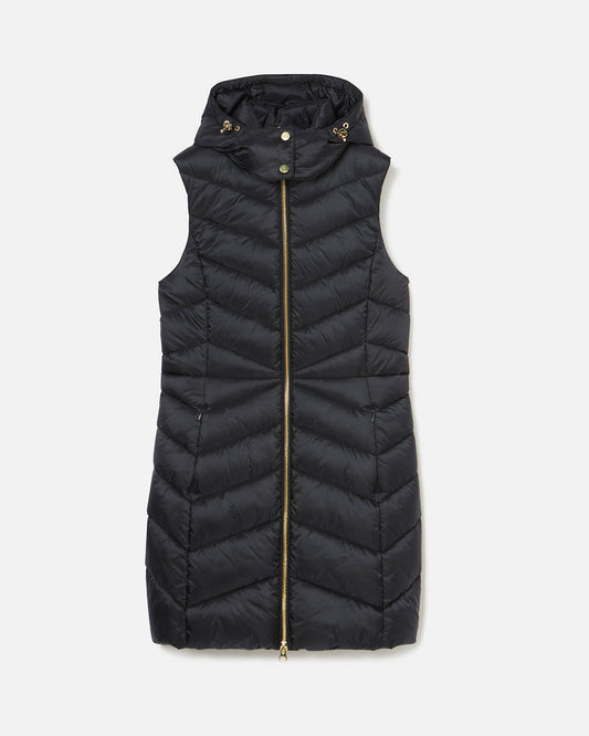 Joules Pembury Womens Long Gilet - Navy
